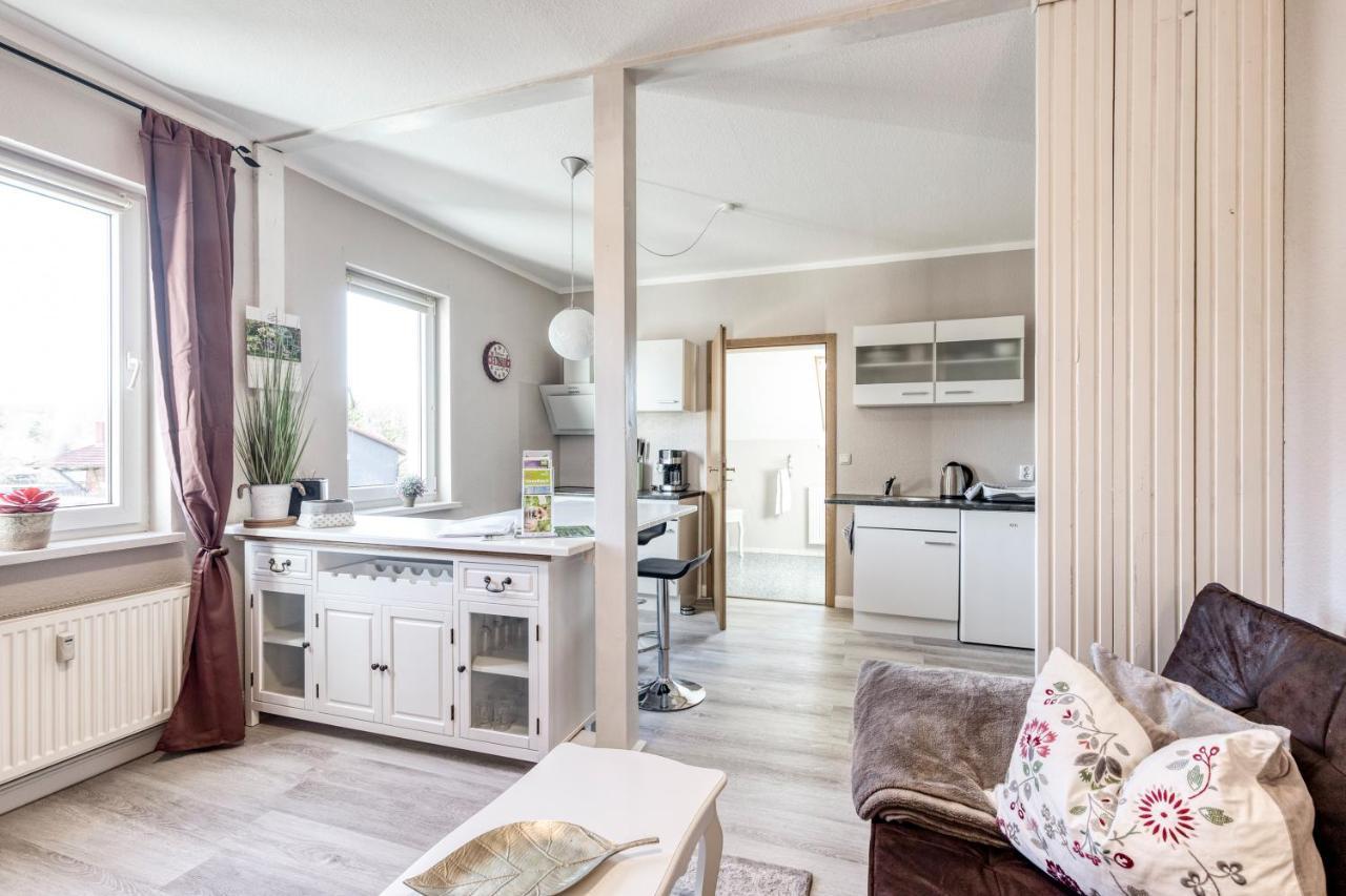 Ferienwohnung Ziesing Friedrichsbrunn Thale Bagian luar foto