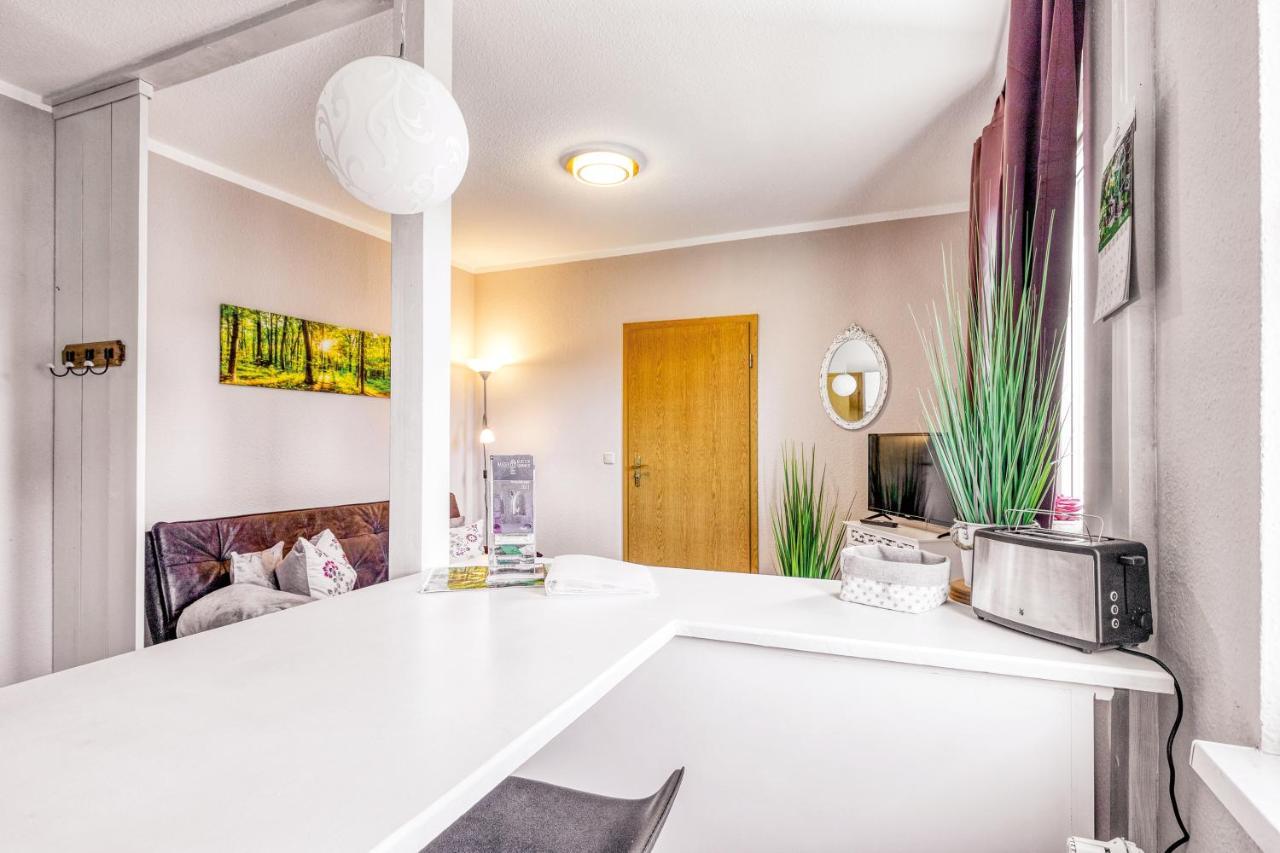 Ferienwohnung Ziesing Friedrichsbrunn Thale Bagian luar foto
