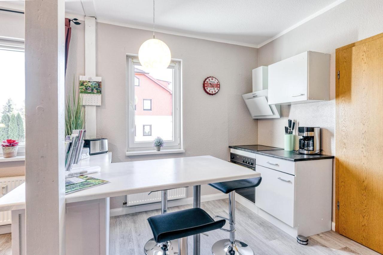 Ferienwohnung Ziesing Friedrichsbrunn Thale Bagian luar foto