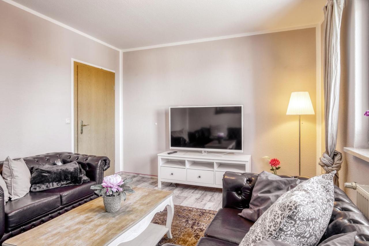 Ferienwohnung Ziesing Friedrichsbrunn Thale Bagian luar foto