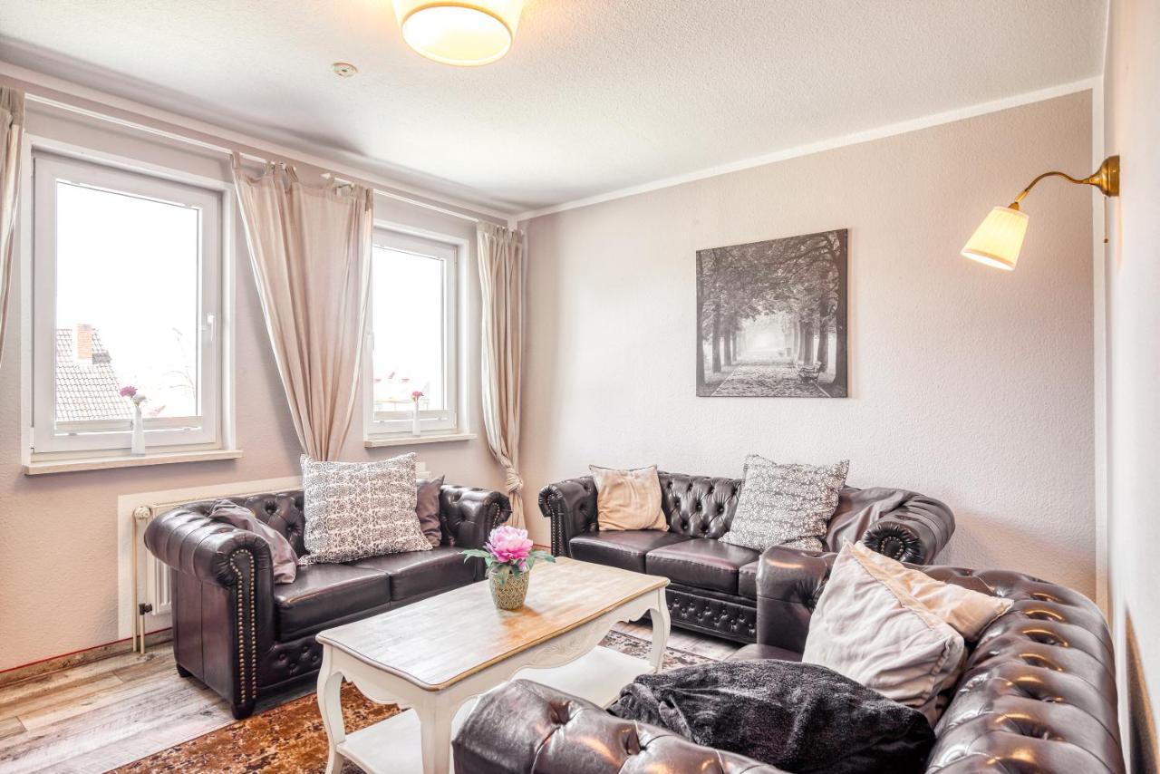 Ferienwohnung Ziesing Friedrichsbrunn Thale Bagian luar foto